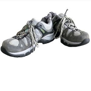 Dakota Steel Toe Sturdy Lace Up Work Outdoor Grippy Safety Sneakers Shoes Grey